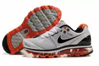 nike air max 2009 women -white-red